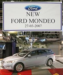 Ford Genk starts Production of the all-new Mondeo.